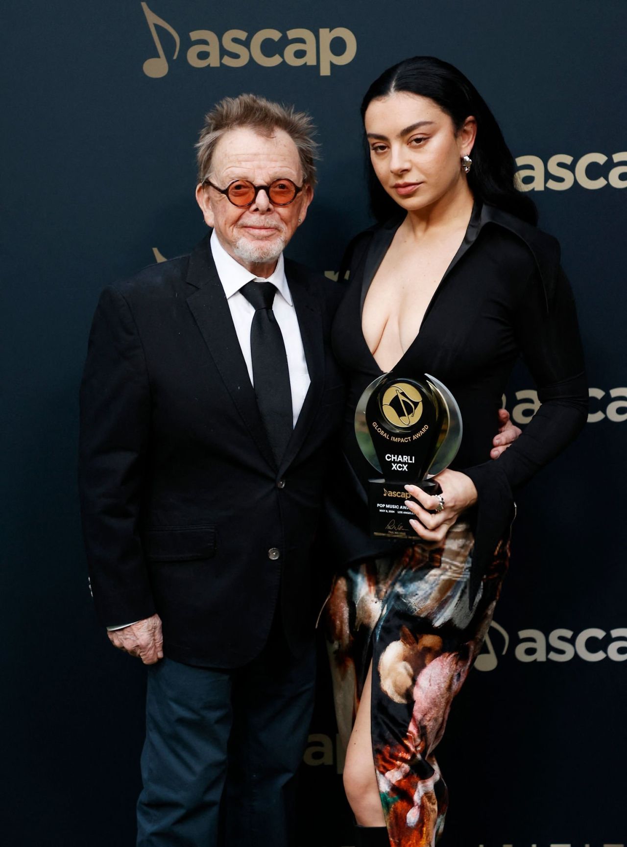 Charli XCX Stills in Mugler Bodysuit at ASCAP Pop Music Awards10